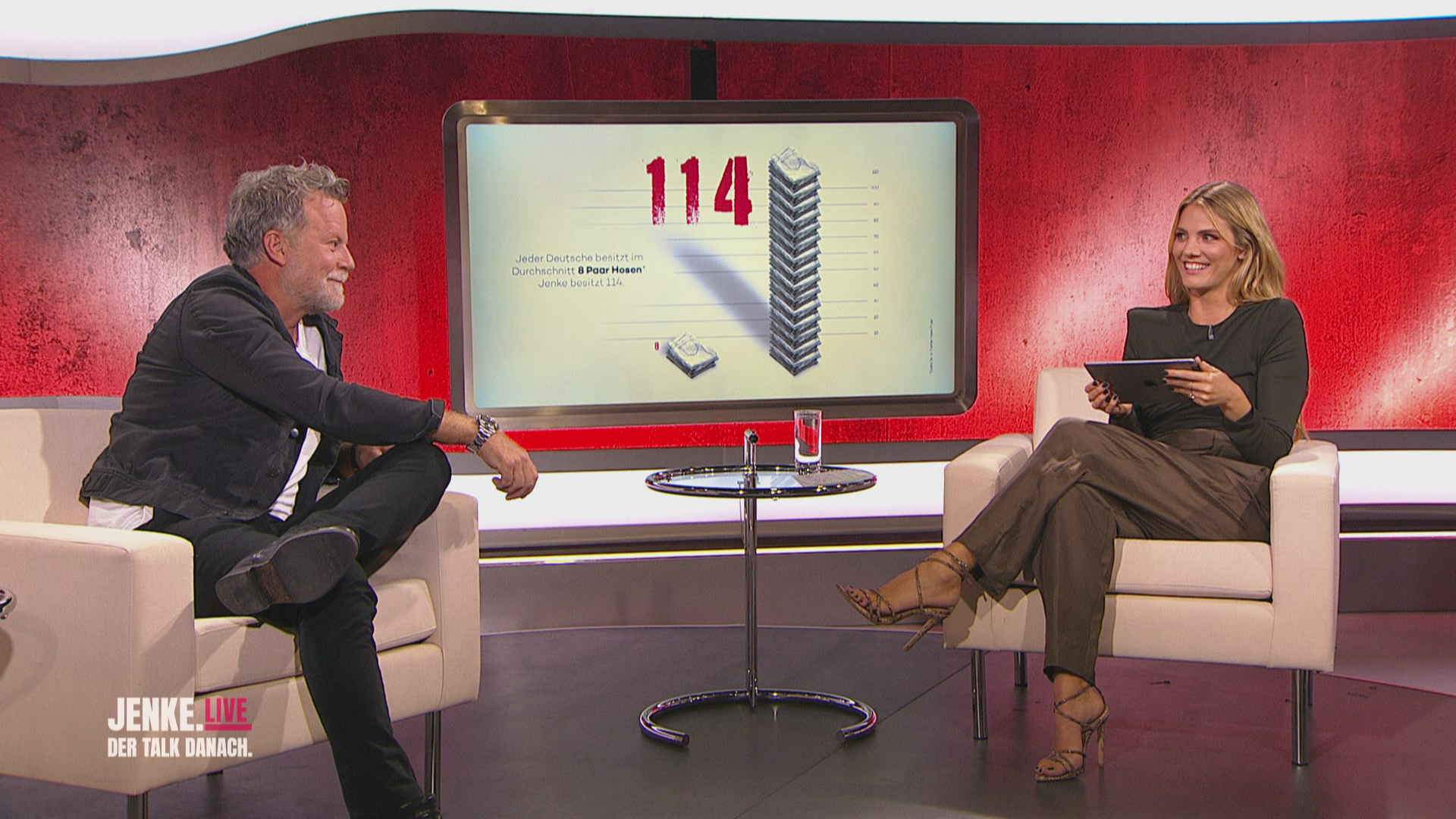 Der Talk nach "JENKE. Das Shopping-Experiment: Macht Kaufen glücklich?"