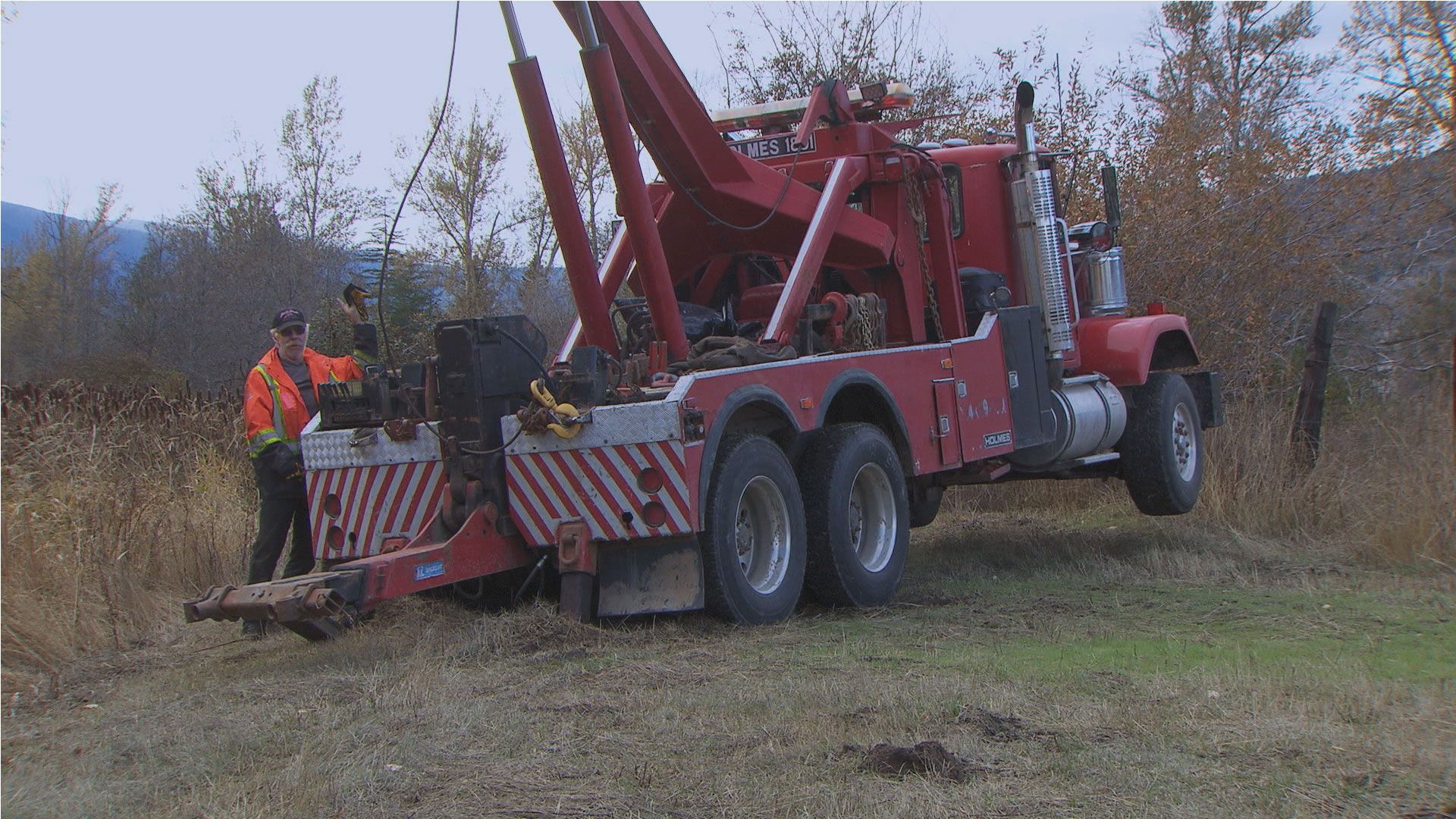Baumfällen auf kanadisch