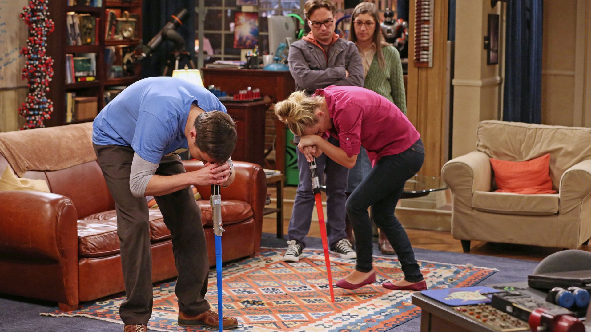 Ein blondes Äffchen