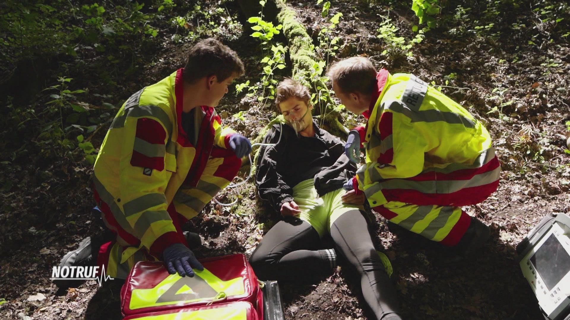 Orientierungsloser Radfahrer nach Sturz