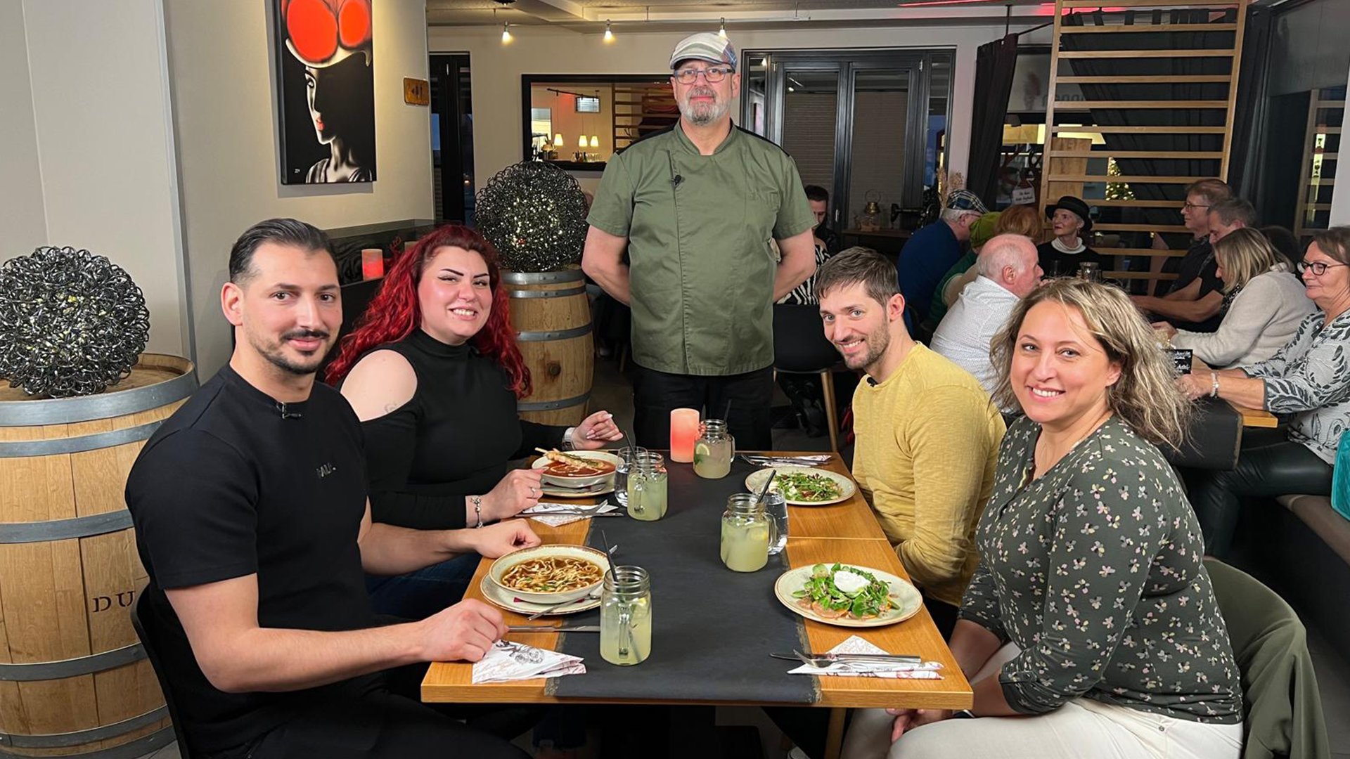 Schwäbischer Küche im "Café Hirschbrunnen", Schramberg