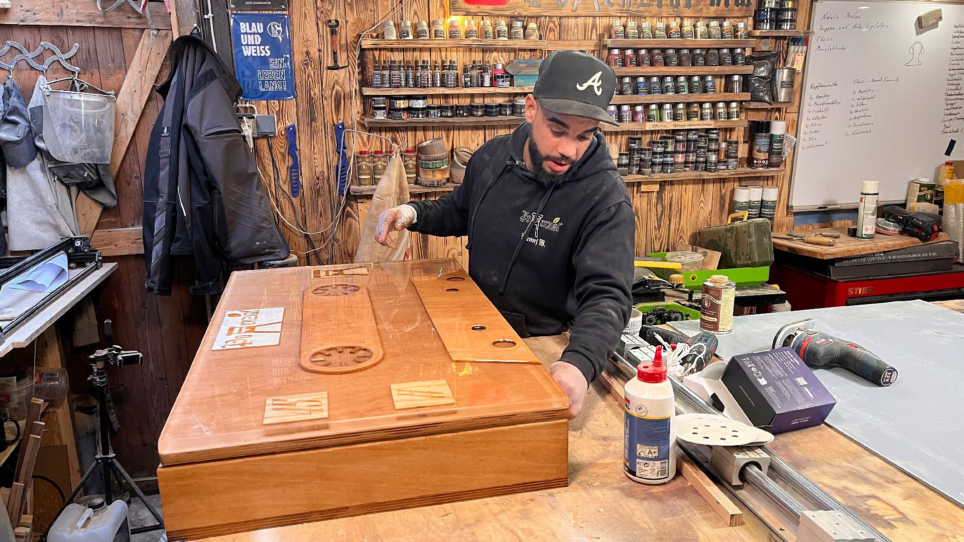 Der DIY-Kassettentisch