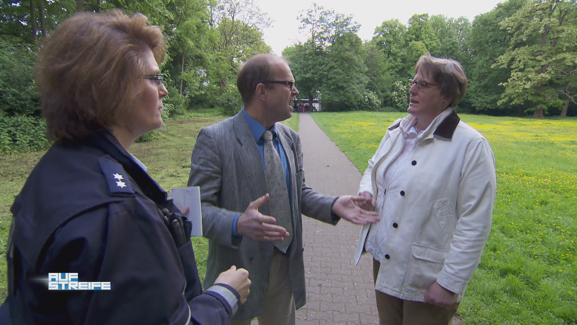 Nacktwalken im Grüngürtel