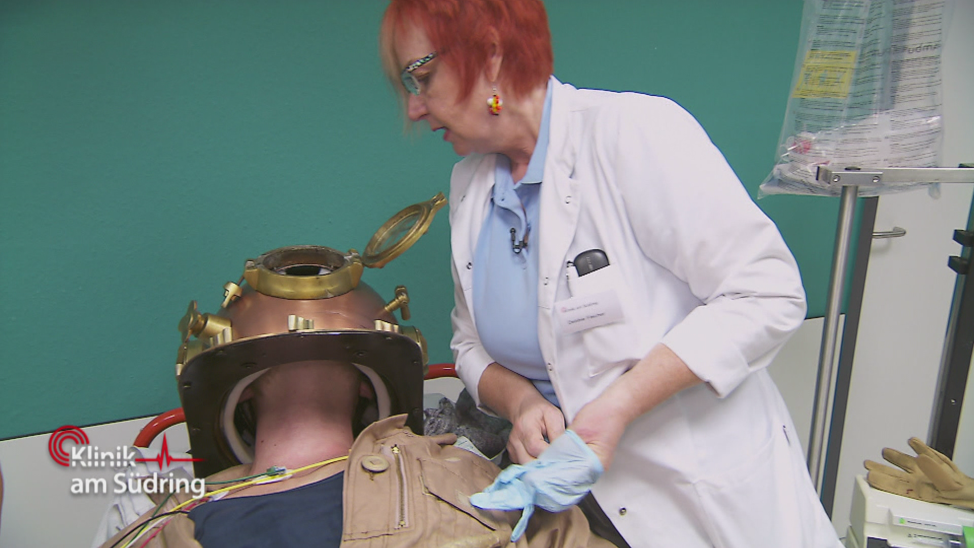 Der Taucher und die Krabbe