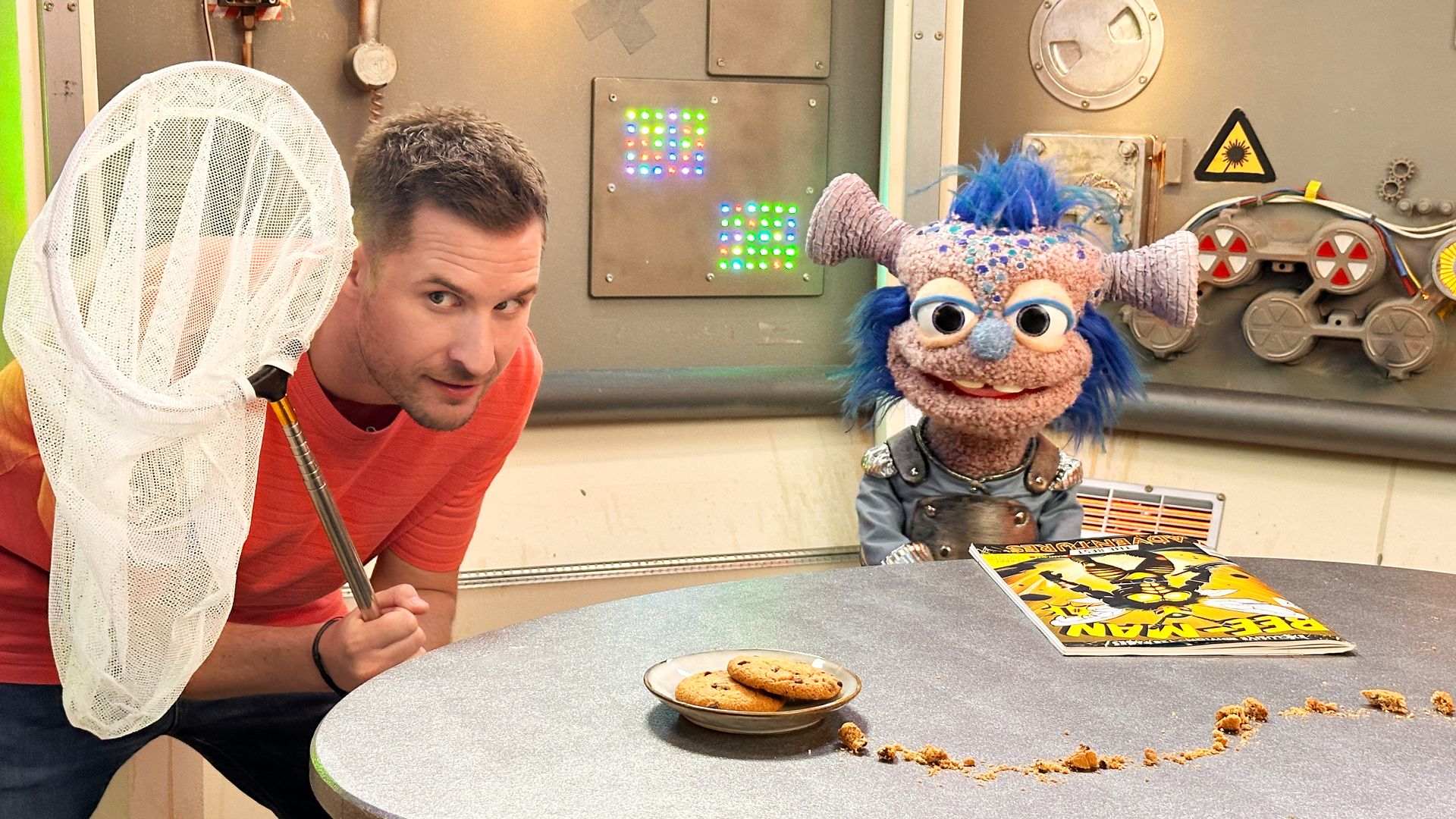 Es hüpft und krabbelt