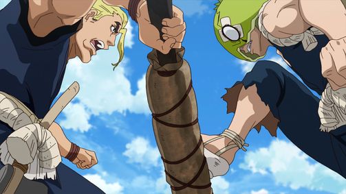 Dr. Stone Dr. Stone Folge 13: Der maskierte Soldat
