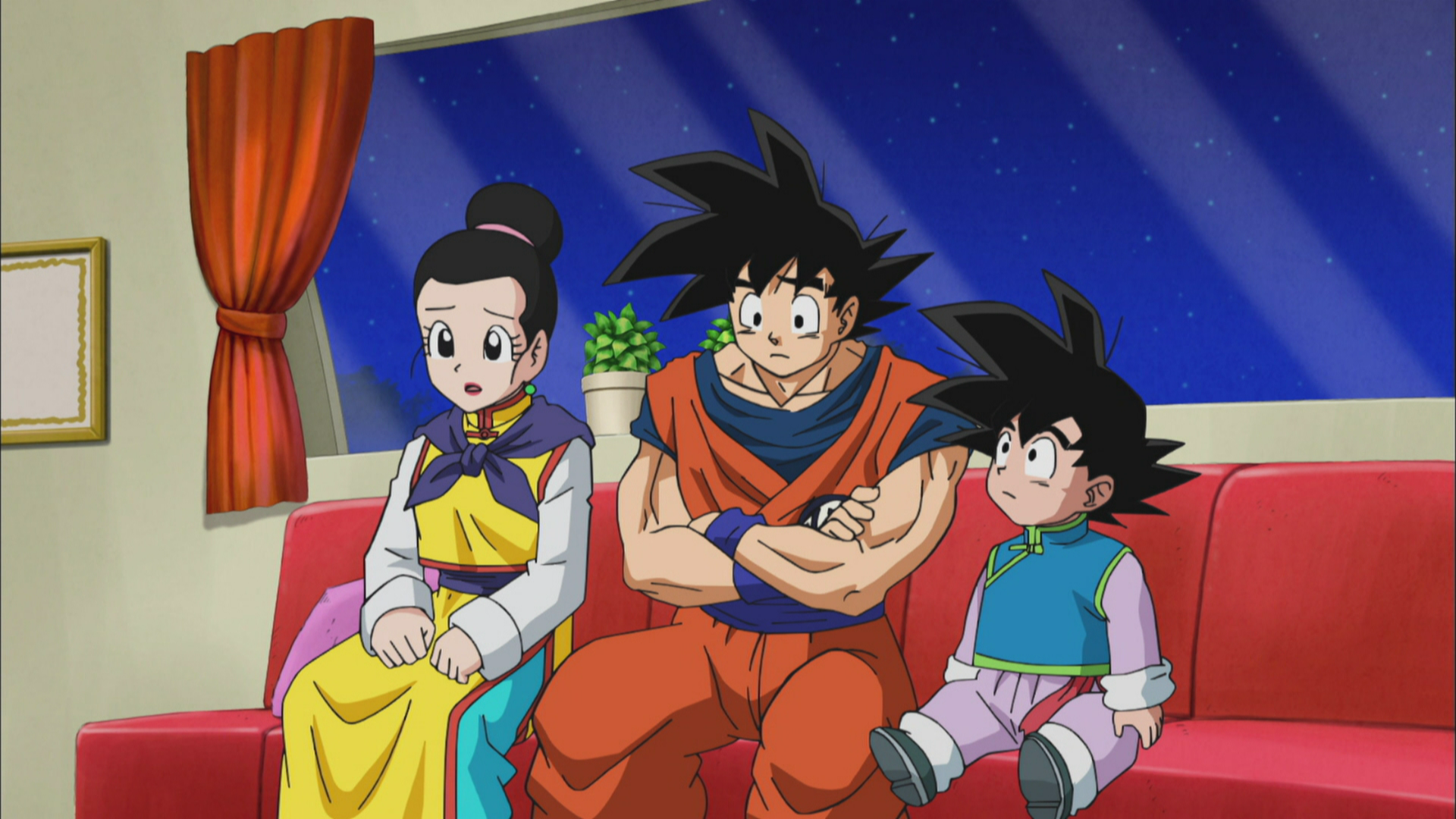 Gokus Qi ist außer Kontrolle! Auf Pan aufzupassen ist harte Arbeit!