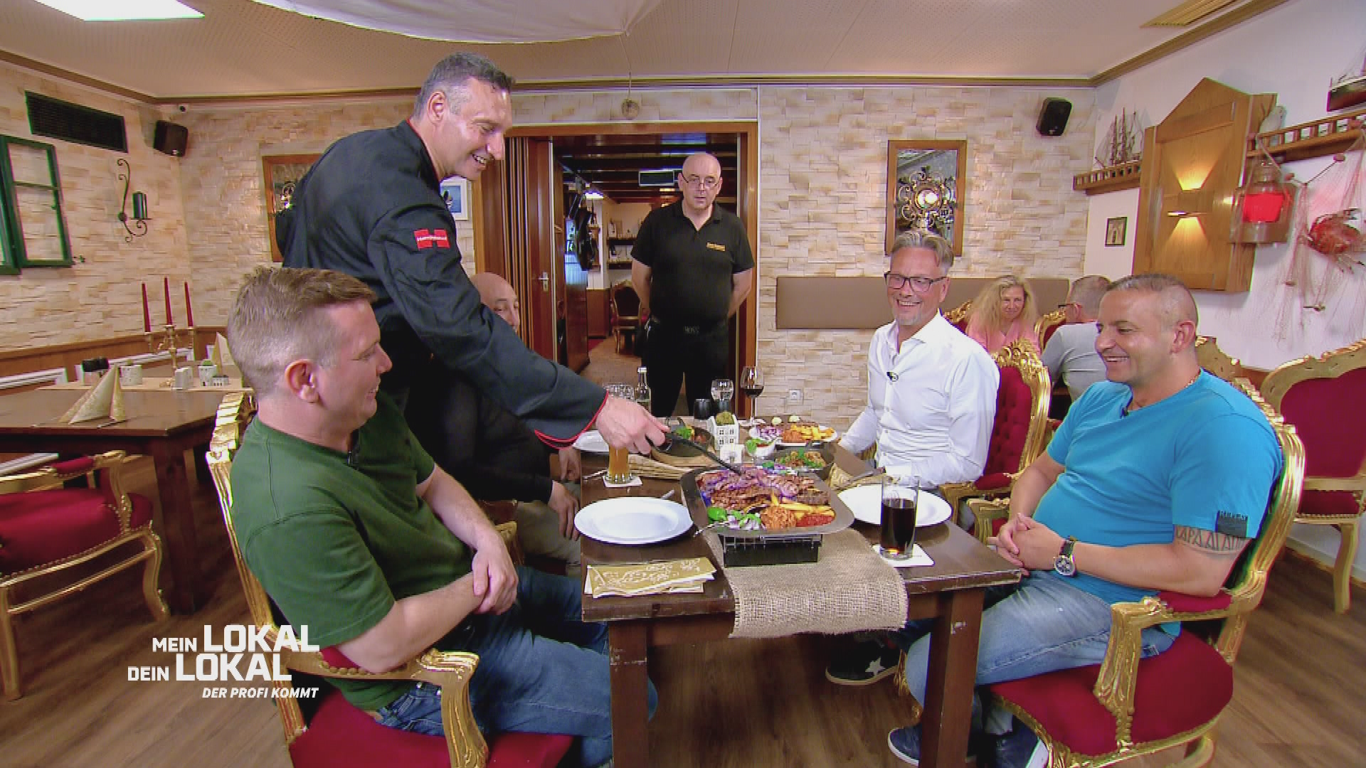 Zum Auftakt der Woche im traditionsreichen "Haus Rubbert"