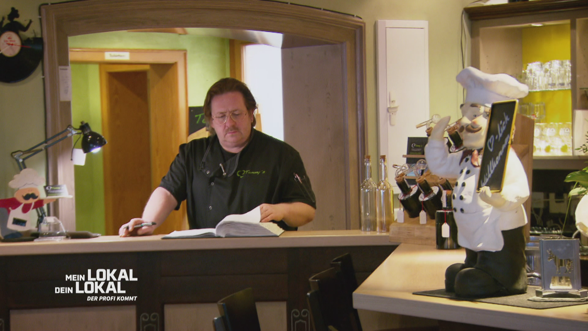 Moderne deutsche Küche im Lokal "Tommy's"