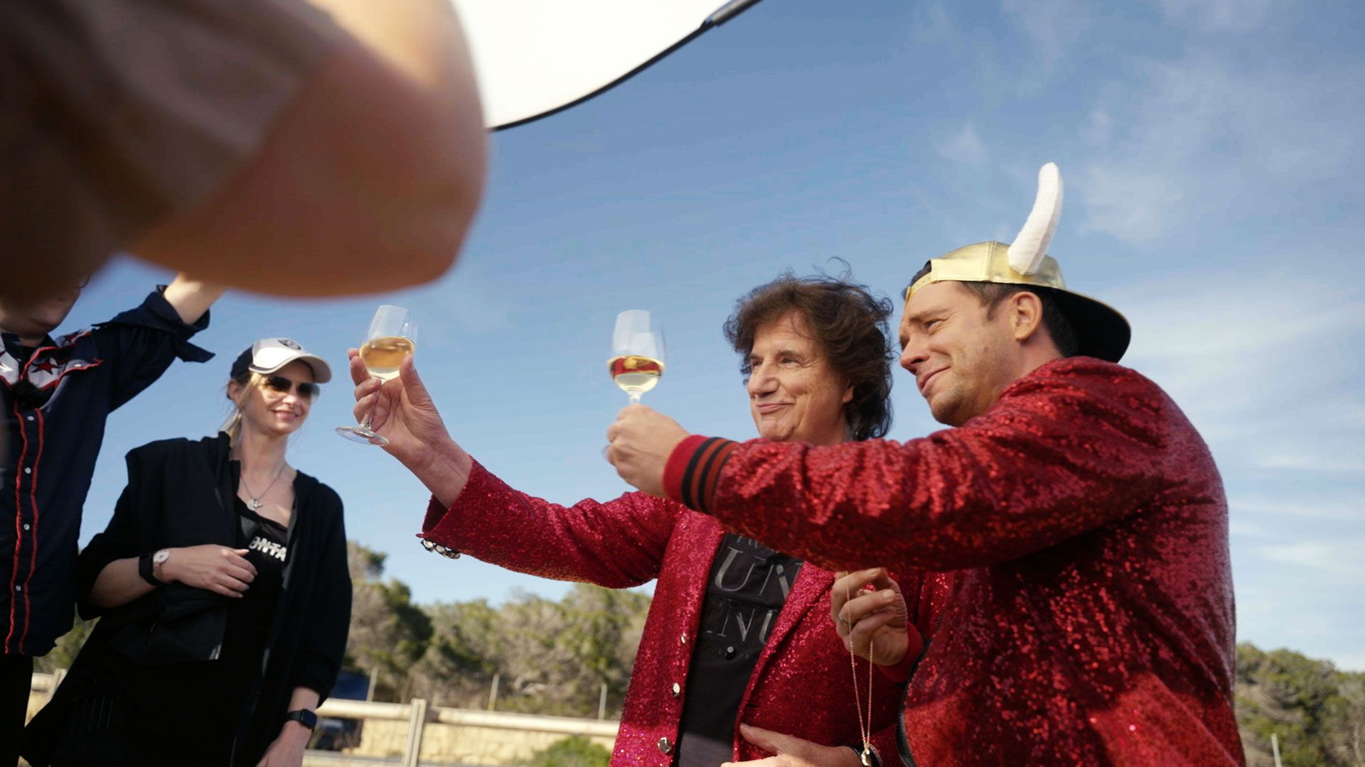 Schlager, Kuppelei und Kneipenträume: Drehtag mit Olaf von den Flippers