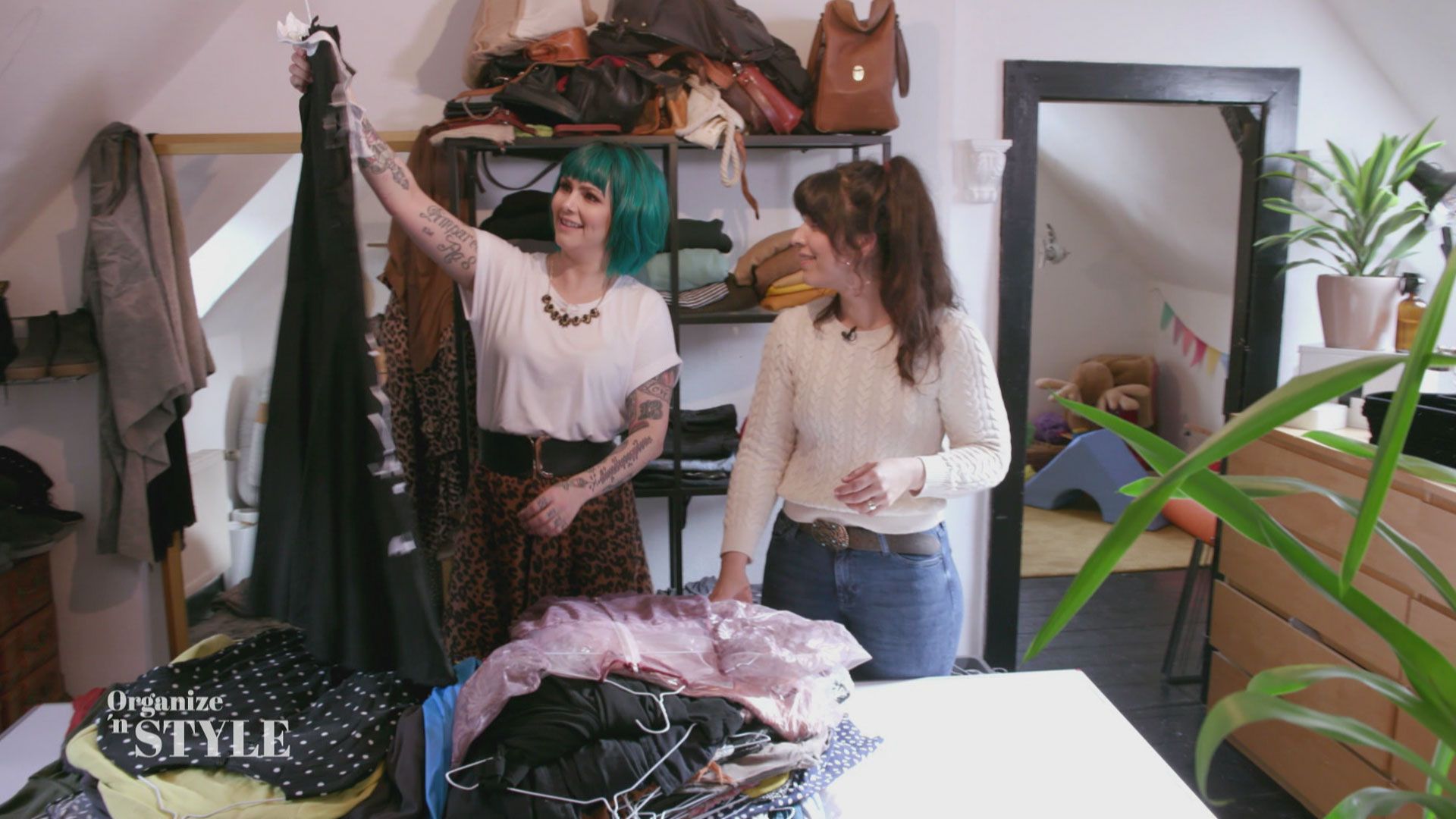 Chaos im Ankleidezimmer