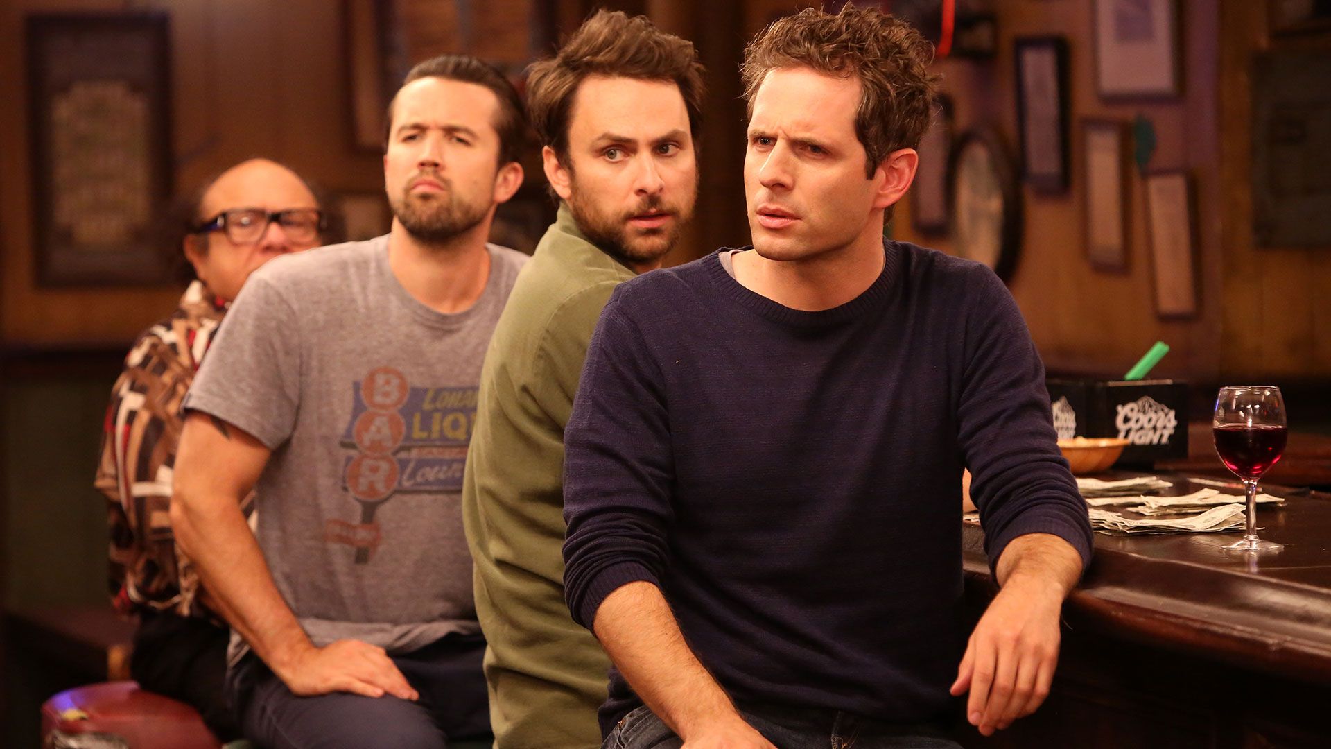 Die Clique hat ein Gruppen-Date