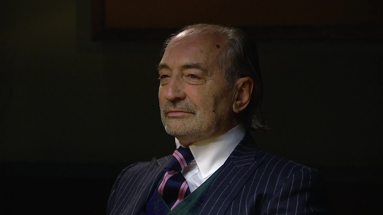 Luigi Schober im Verhör