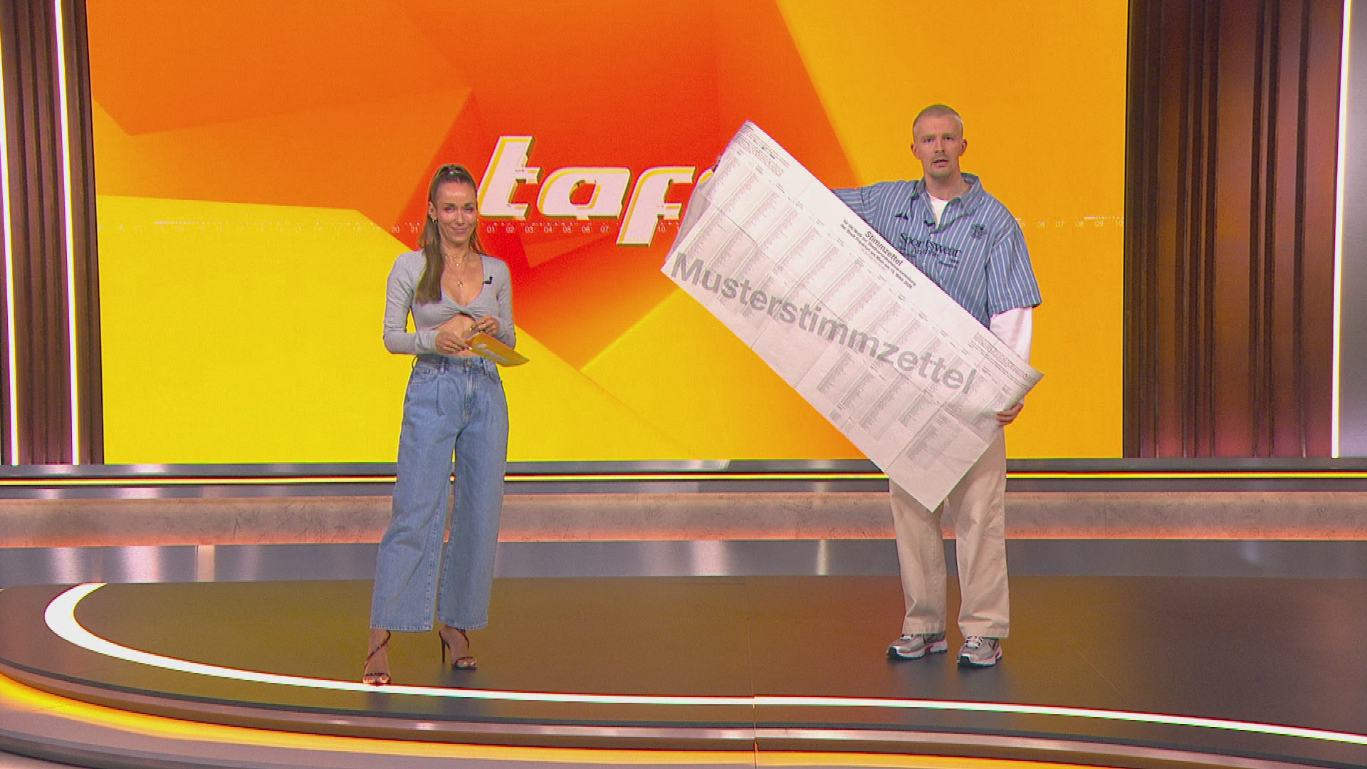 Der größte Wahlzettel