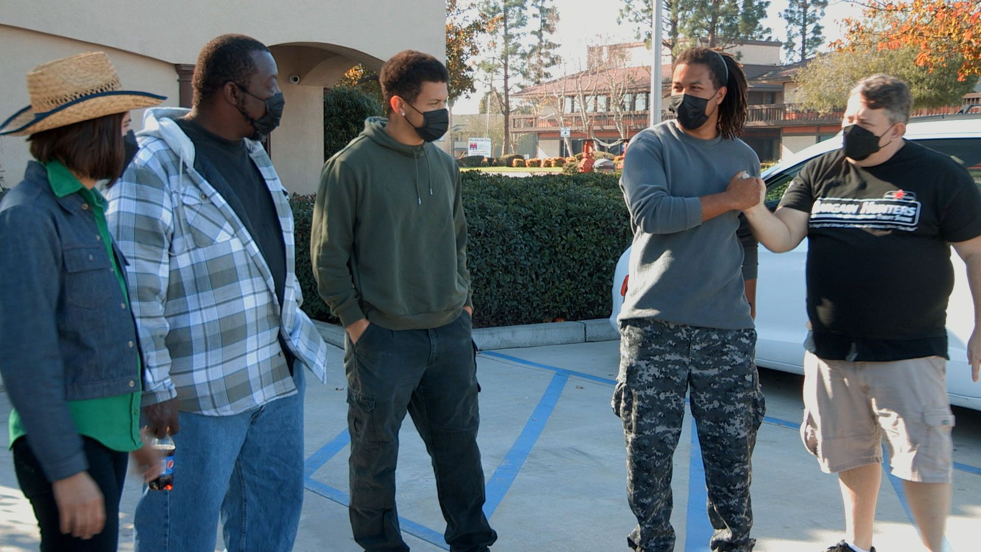 Zähne zeigen in Riverside