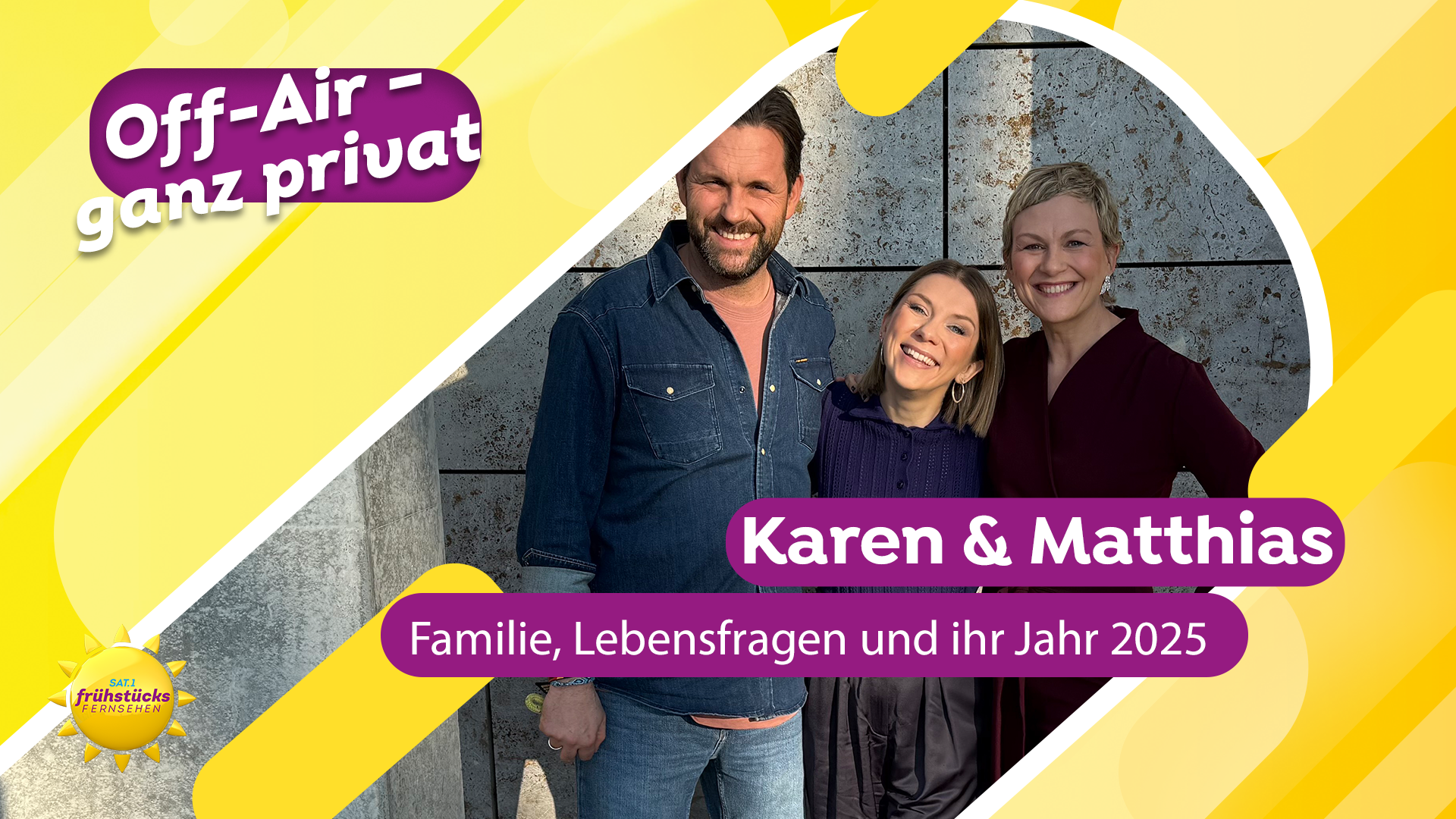 Off Air - ganz privat: Mit Karen Heinrichs und Matthias Killing