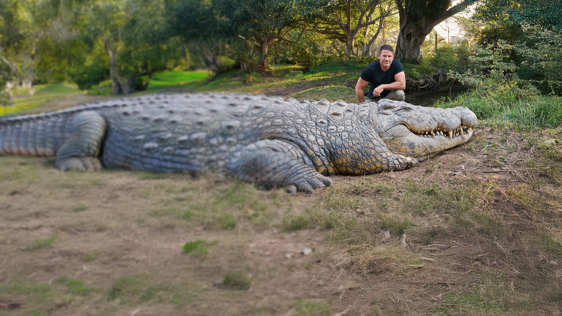 Krokodilen und Flusspferden auf der Spur - mit Steve Backshall