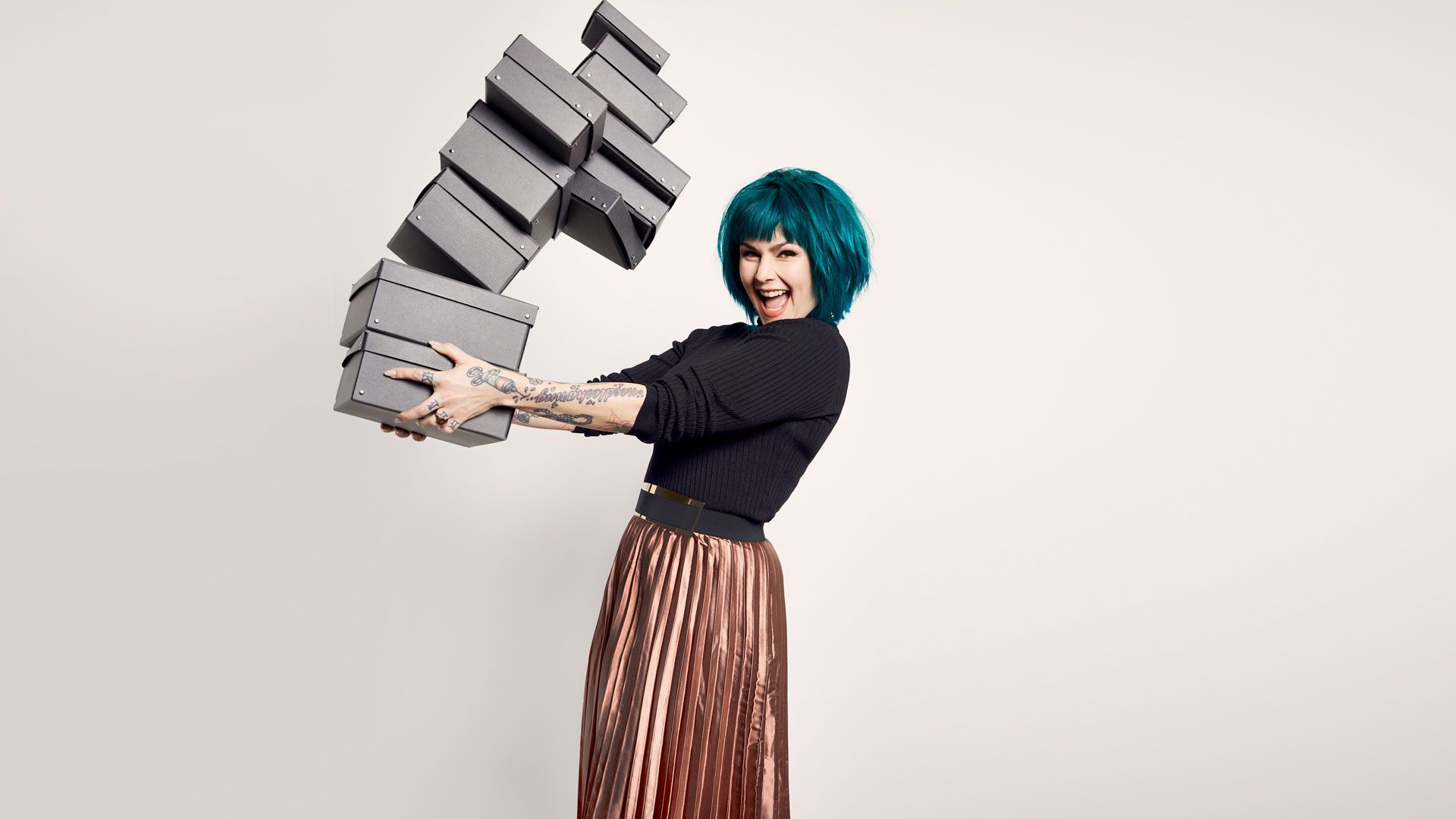 Was bleibt, was kann weg? Wie alles in einen Kleiderschrank passt