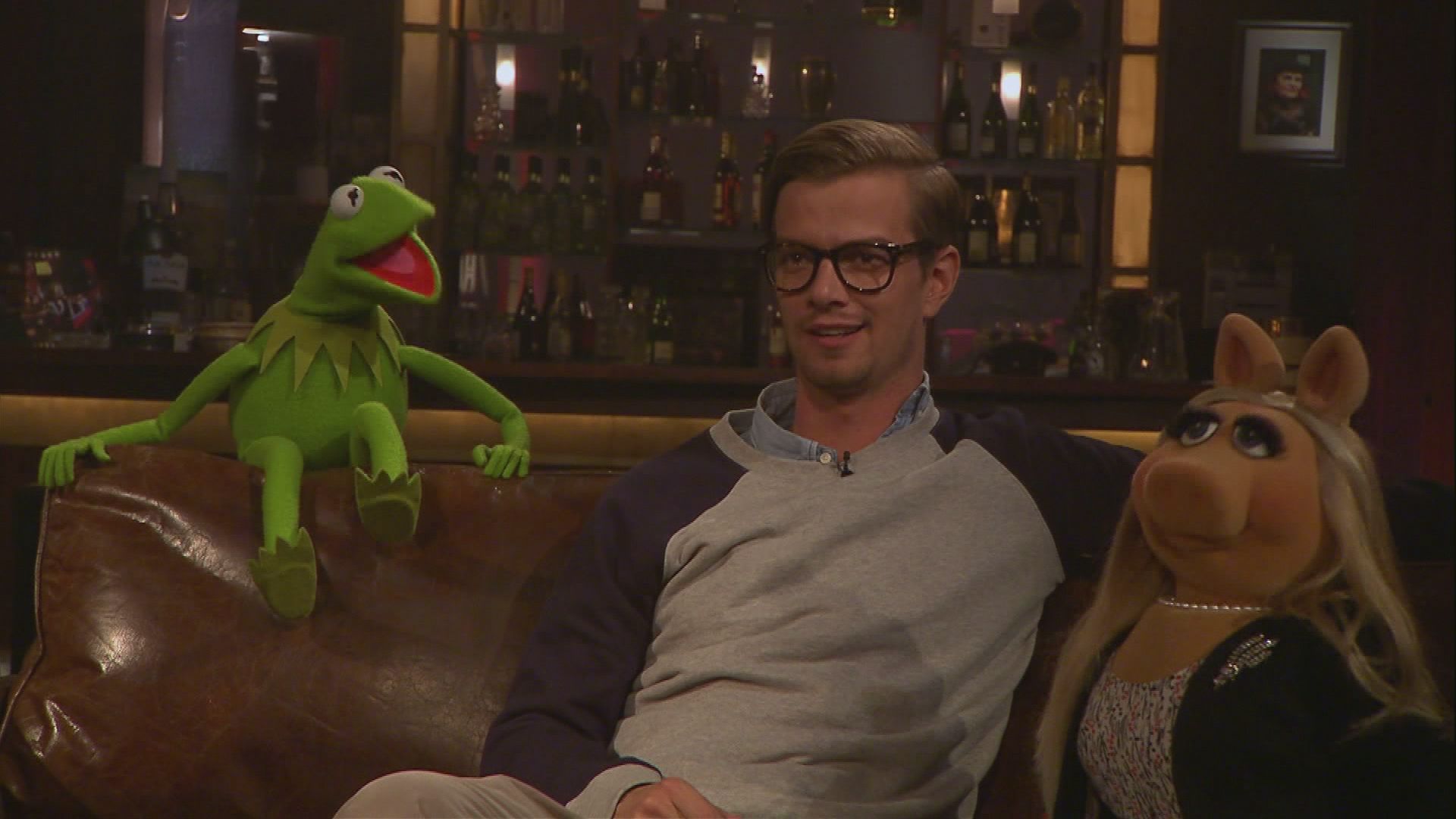 Zu Gast: Miss Piggy und Kermit