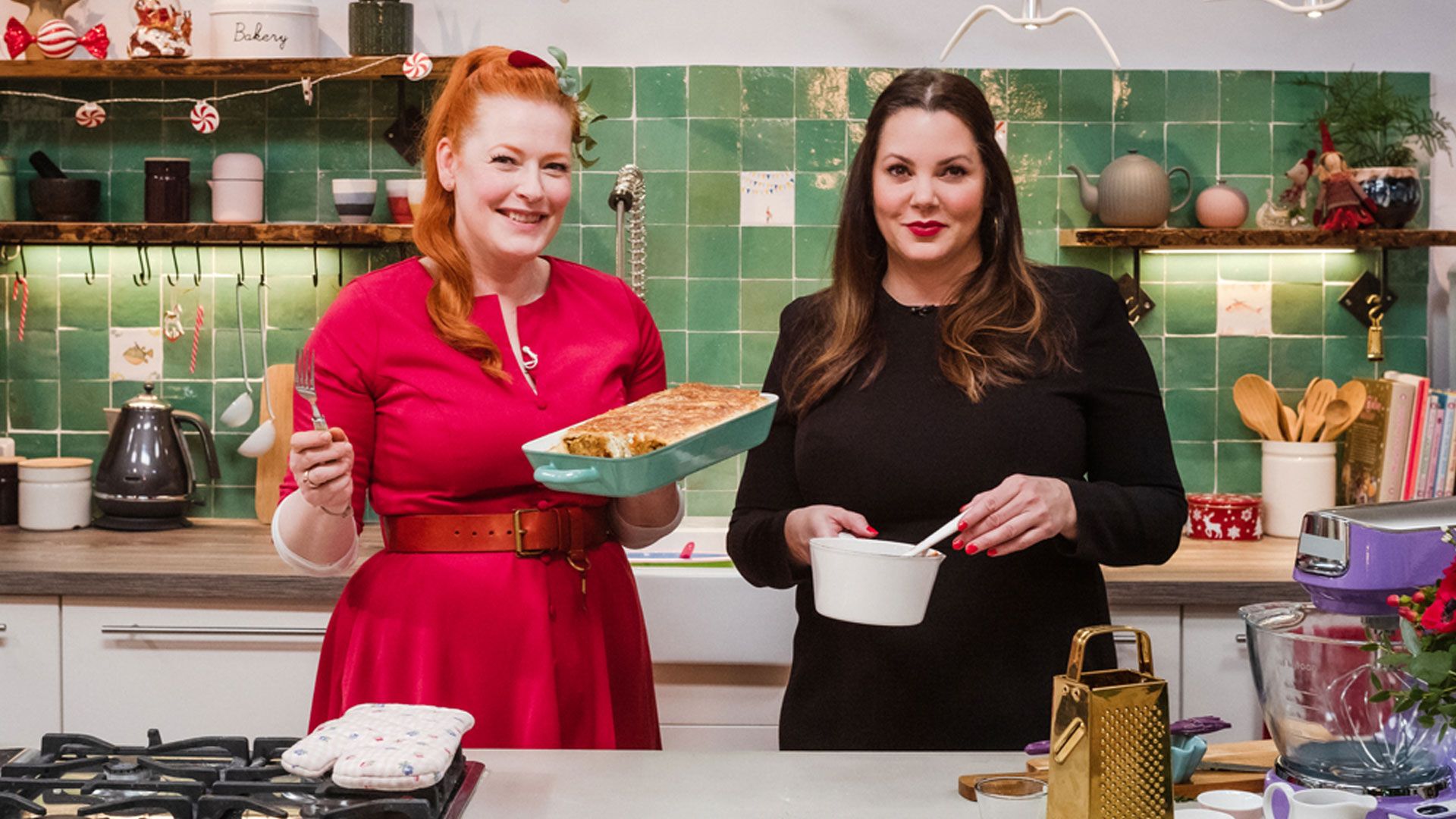 Vier-Gänge-Weihnachtsmenü