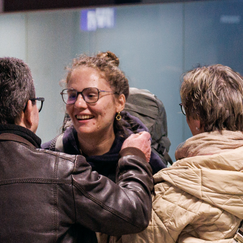 Erster Evakuierungsflieger in Frankfurt