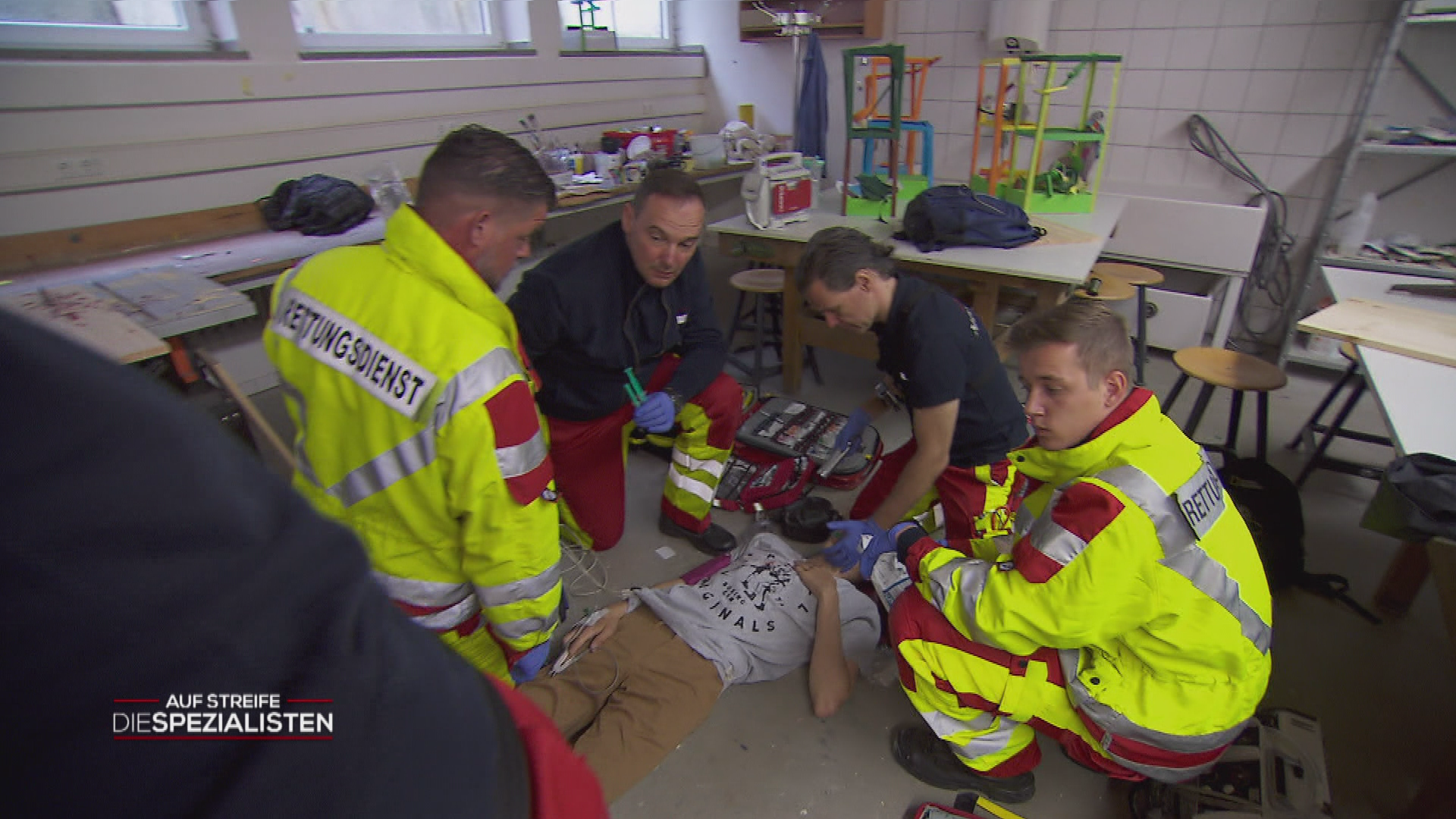 Wirbel im Werkunterricht