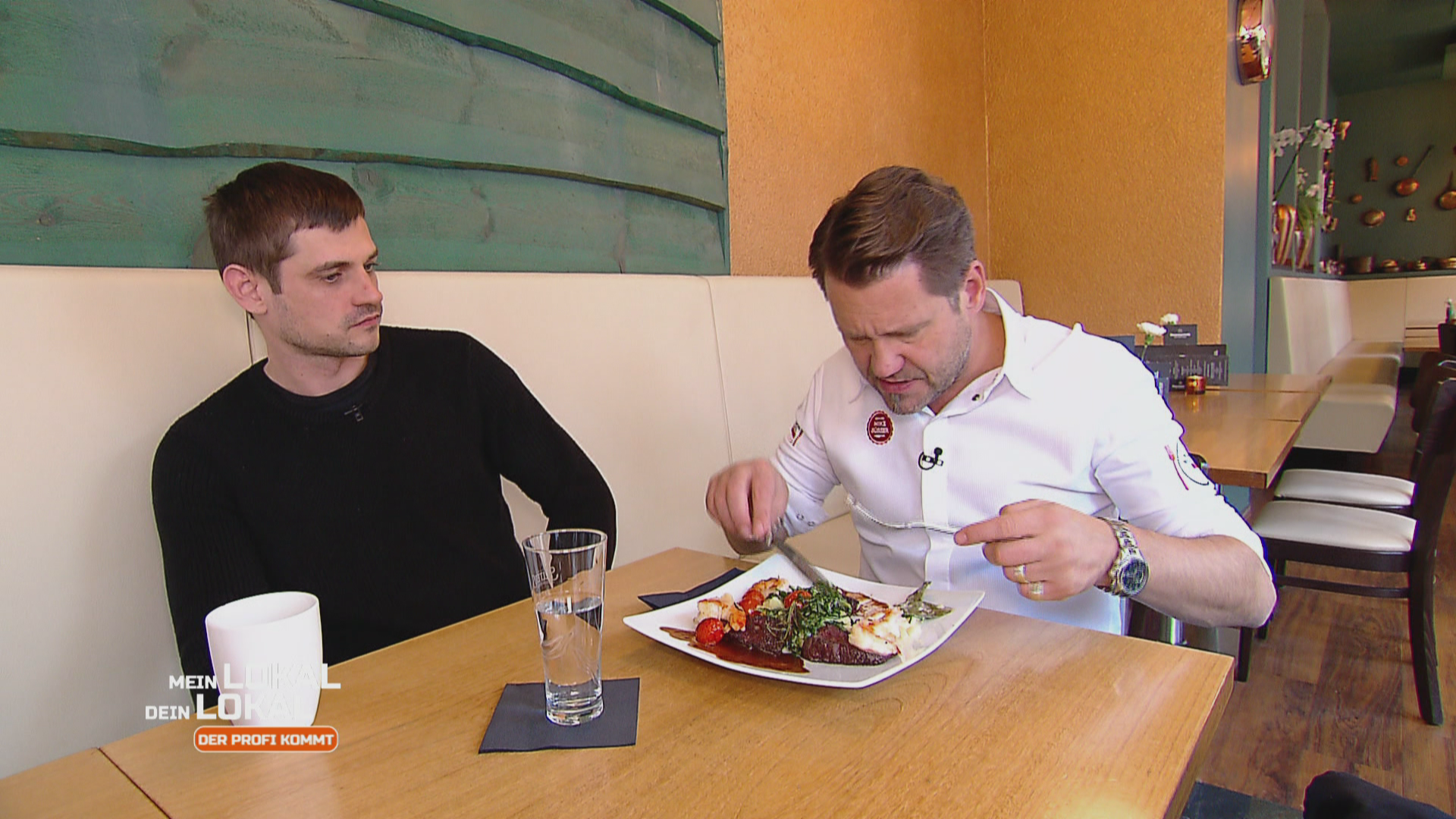 Kreative, hessische Küche im "Goldenen Bock"