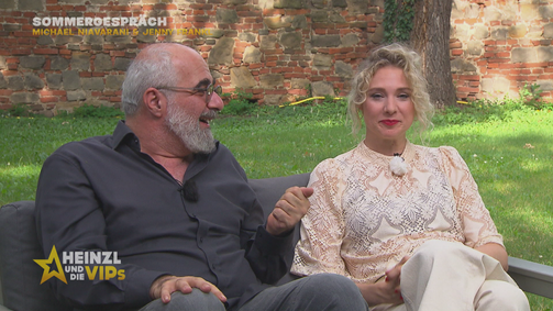 Heinzl und die VIPs - Sommergespräche Heinzl und die VIPs - Sommergespräche 2024 Folge 1: Niavarani & Jenny Frankl im Sommergespräch