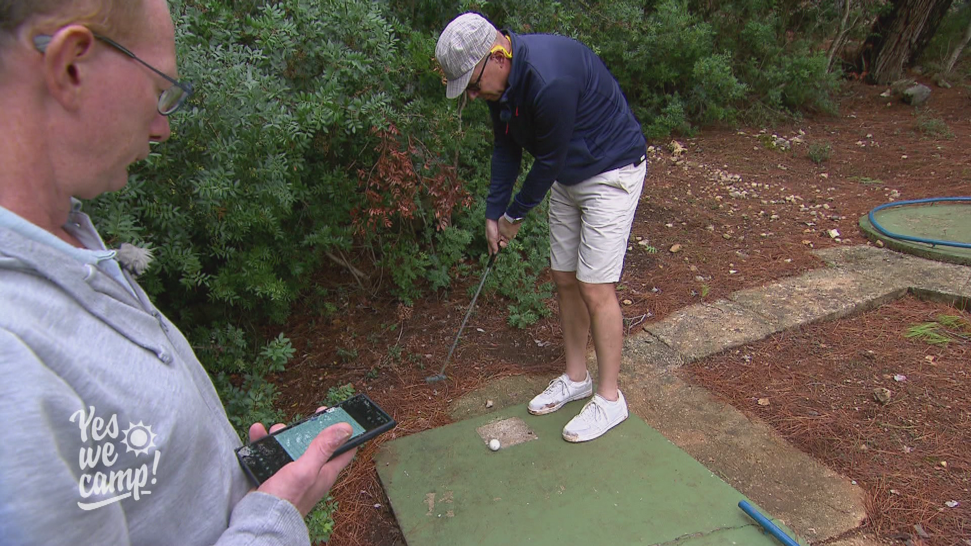 Minigolfwettberwerb bei Peter und seinen Freunden
