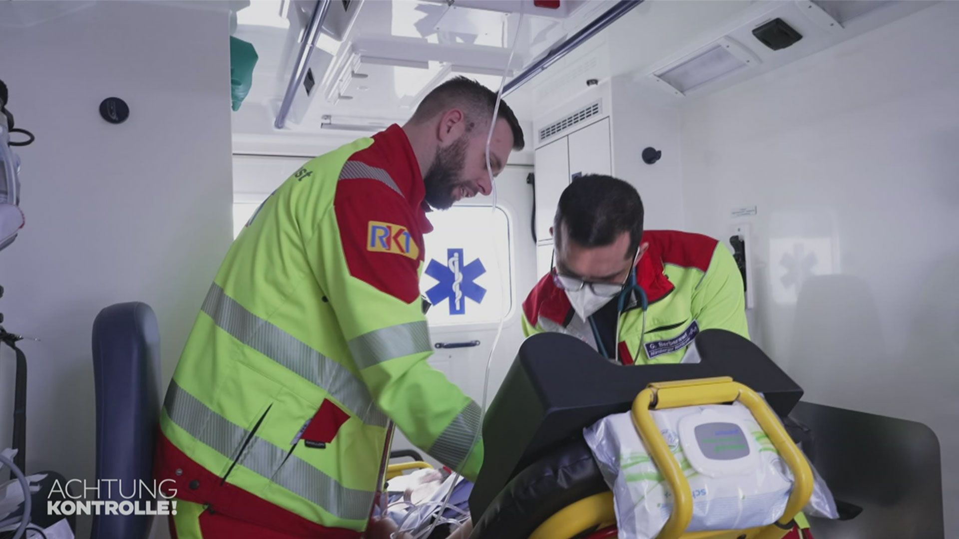 Kind mit Lungenentzündung und Atemnot – RTW Nürnberg