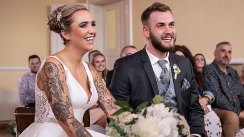 Hochzeit auf den ersten Blick HOCHZEIT AUF DEN ERSTEN BLICK - 06. STAFFEL Folge 4: Jessica und Marc sagen "Ja" zueinander