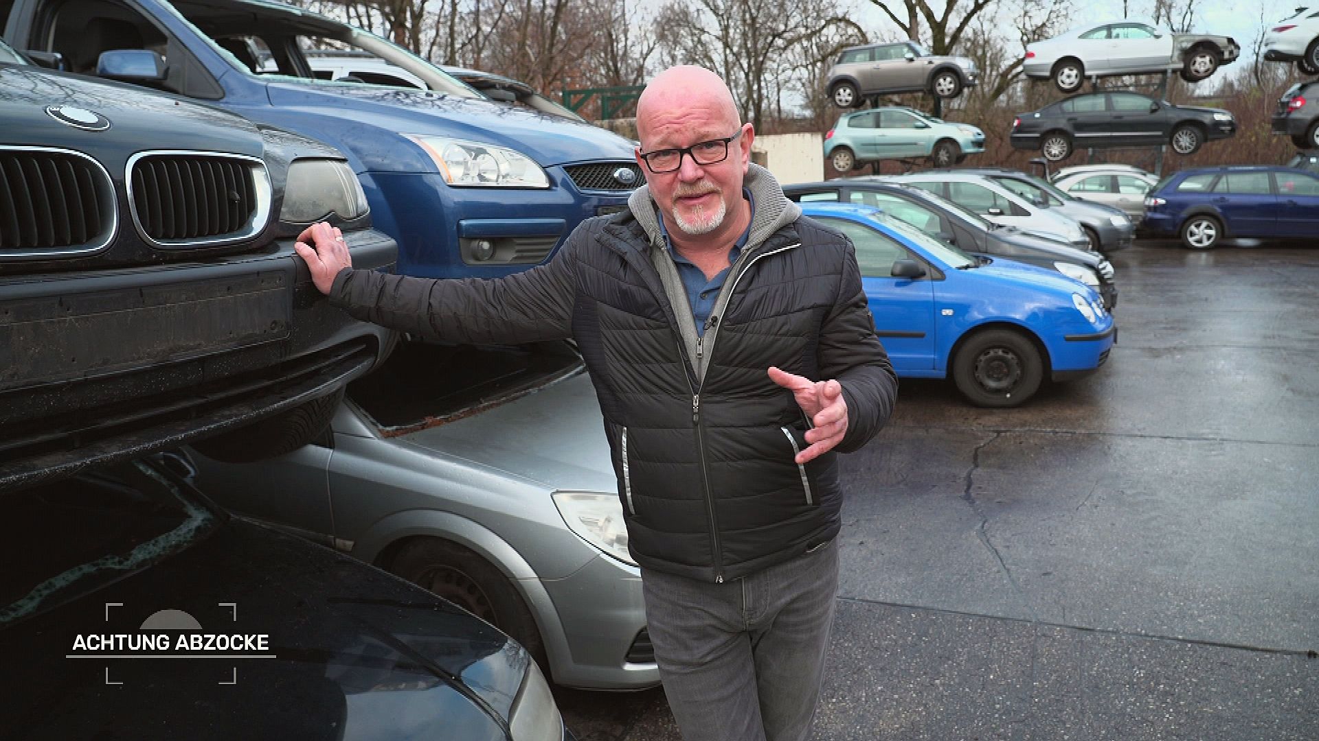 Abgeschleppt und festgefahren