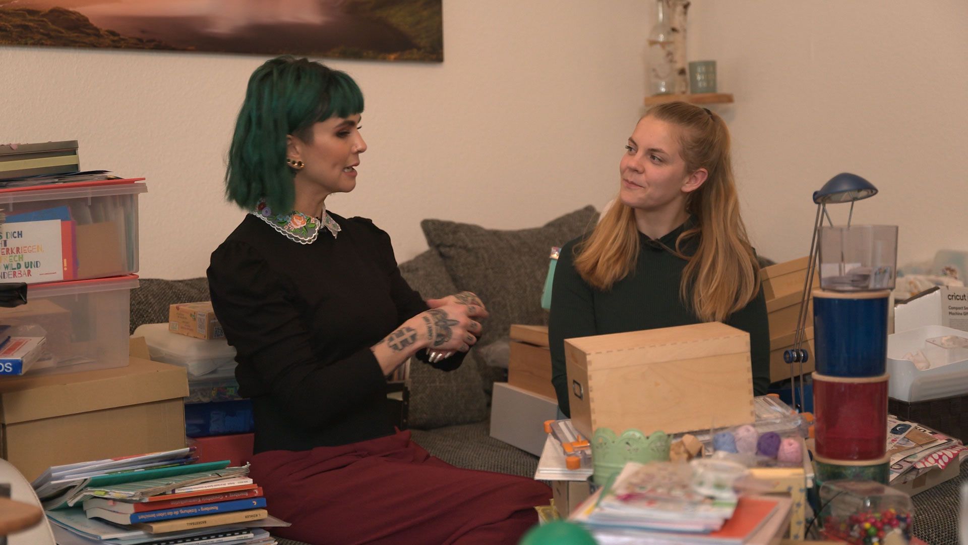 Endlich Ordnung im Wintergarten-Büro