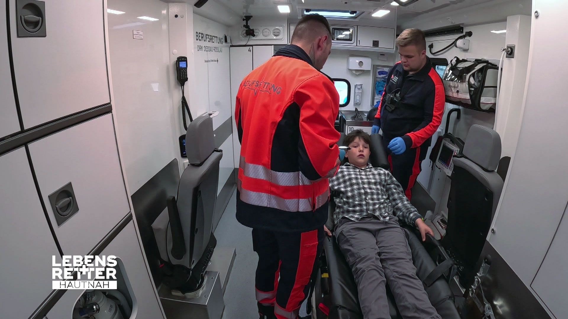 Einsatzgebiet Dessau: Verletztes Kind