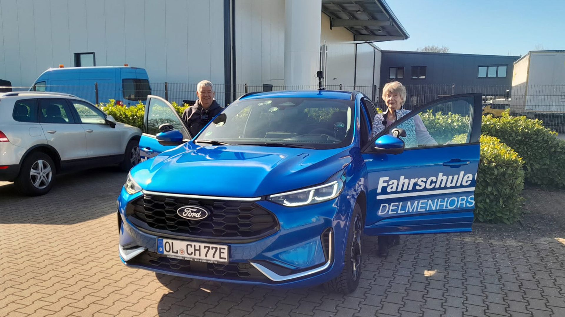 Thema u.a.: Fahrstunde für Rentner und Zweiradkontrolle Polizei Perleberg