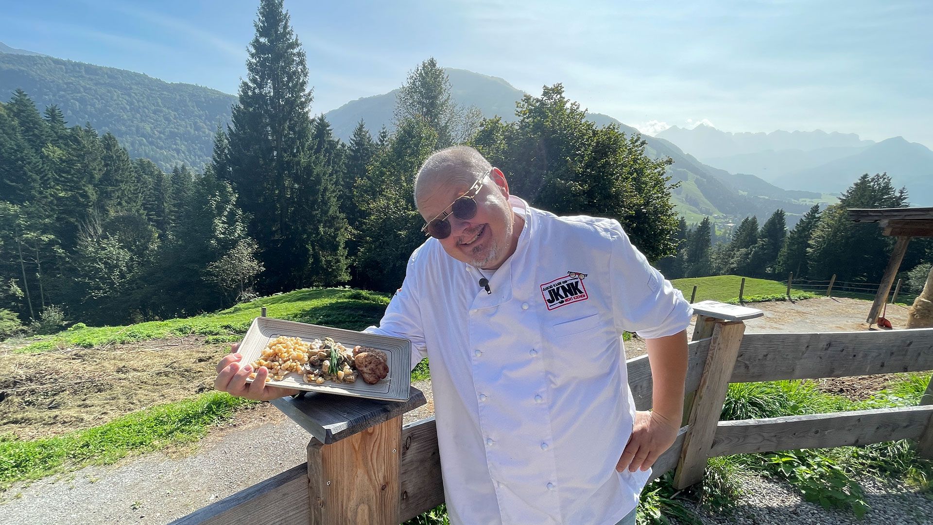 Achim Müller fordert die Jugend heraus: Wer meistert das Tiroler Pfandl?