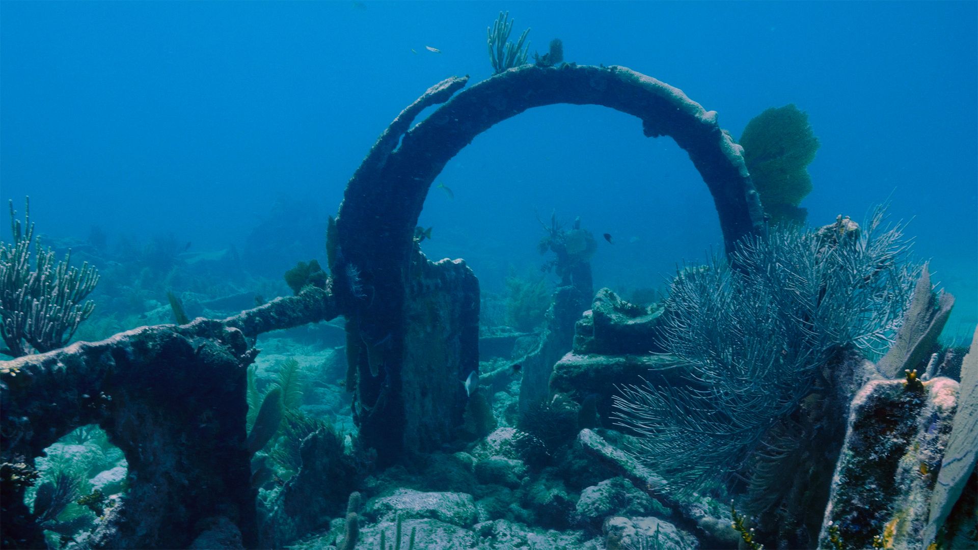 Der Pfad gestrandeter Schiffe