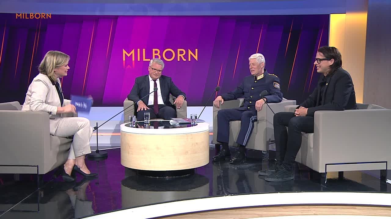 Pogo, Lepuschitz und Luger im Interview bei Milborn