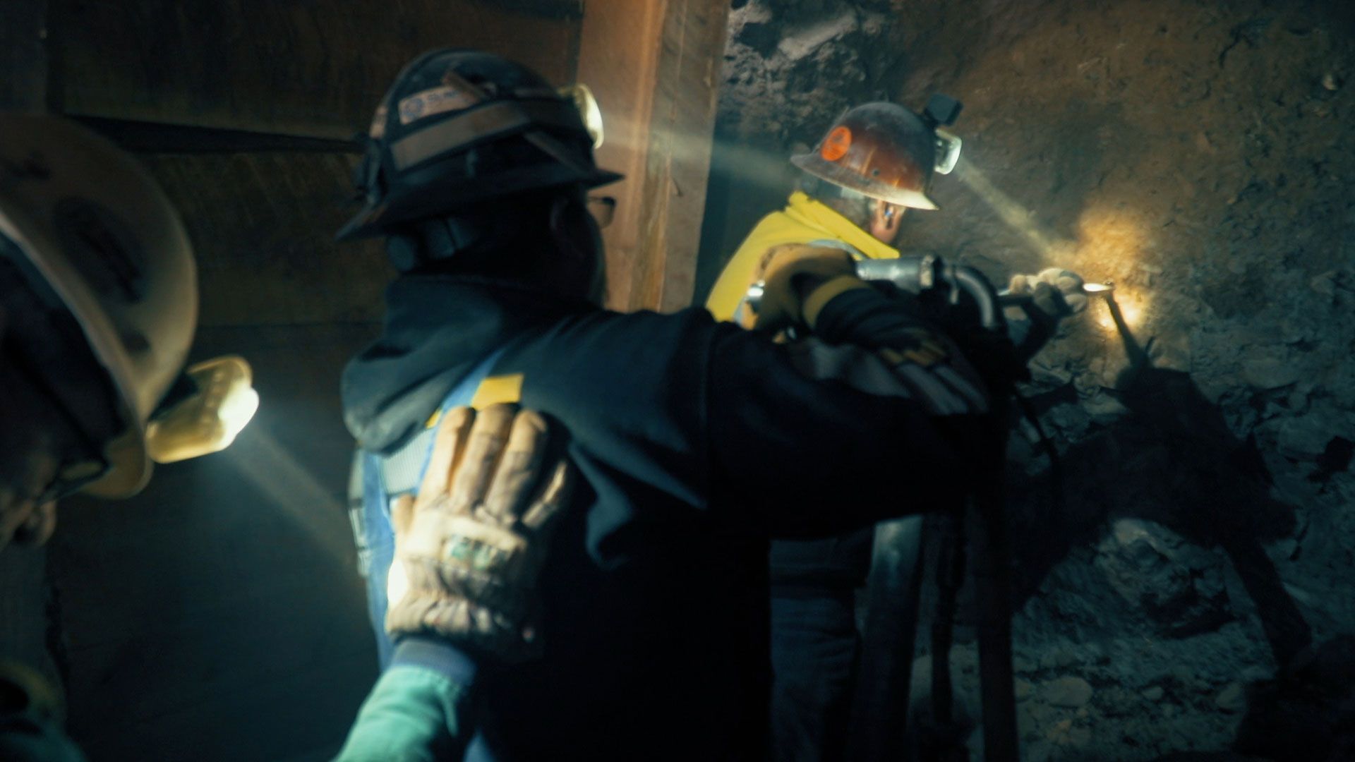 Endlich wird gesprengt