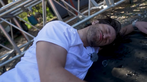 Reporter steht in Flammen: Einschulung zum Hollywood-Stuntman