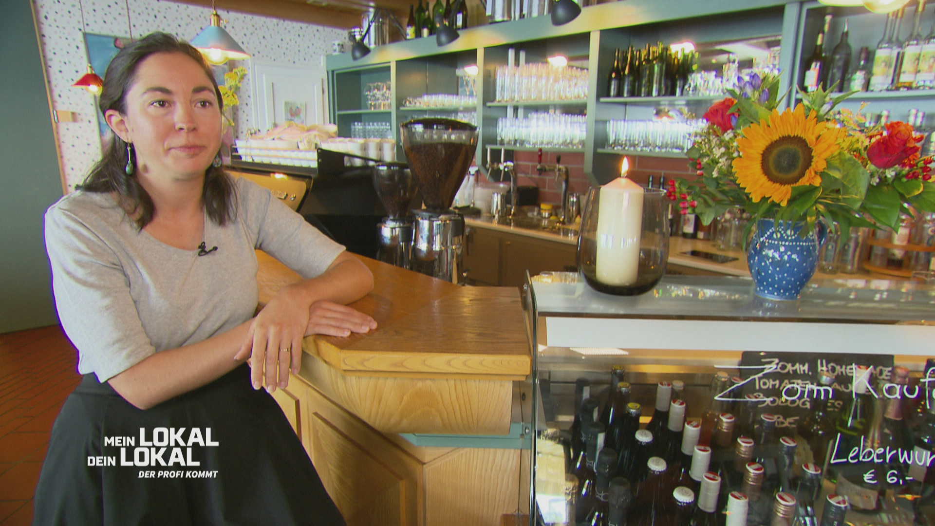 Traumhafte Aussicht auf die Berge im Lokal "ZOMM im Meilerhof"