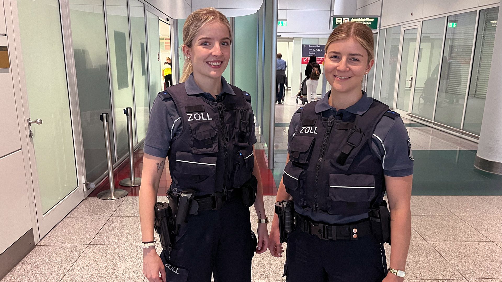 Thema u. a.: Zoll Flughafen München