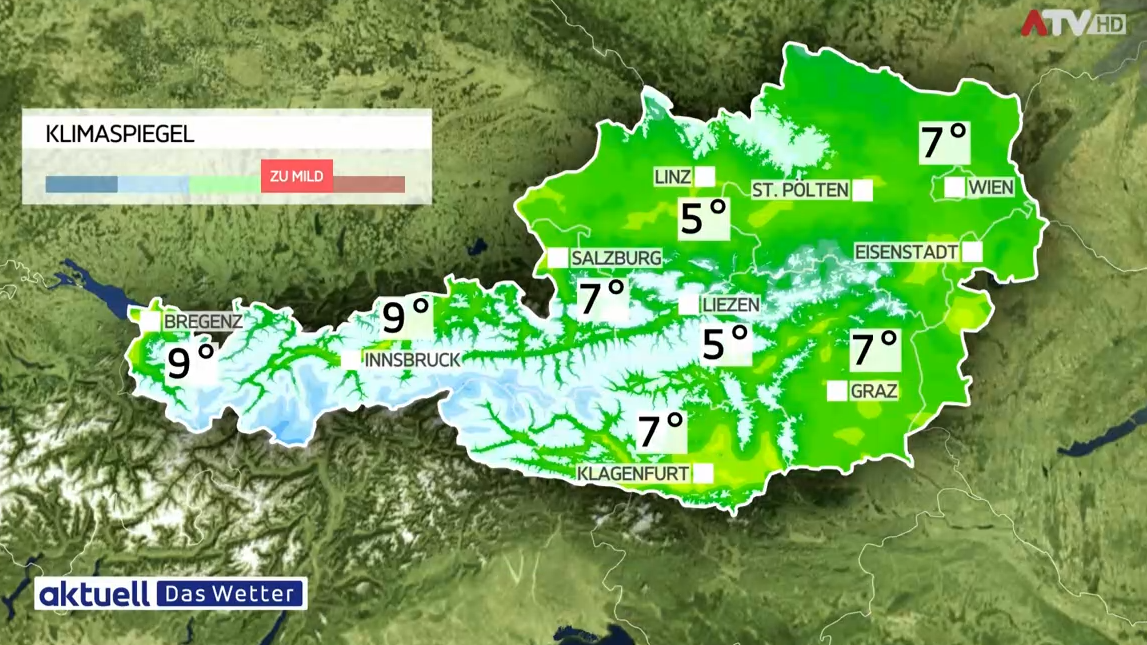 Aktuell: Das Wetter vom 06.02.2026