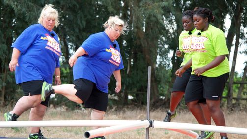 The Biggest Loser Staffel 3 Folge 3: Nichts für schwere Beine: Die Propeller-Challenge
