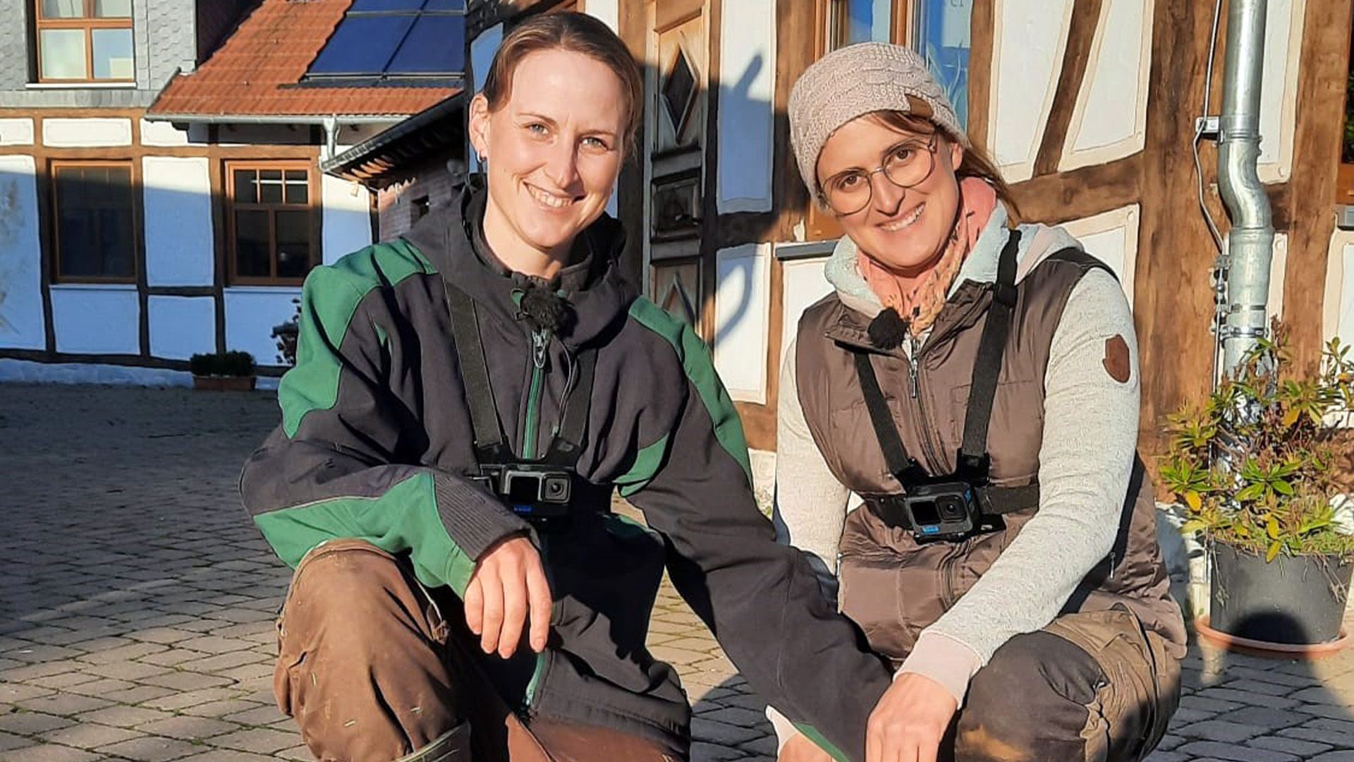 Thema u.a.: Brockenbäuerinnen Harz - Kontrolle beim Roten Harzer Höhenvieh