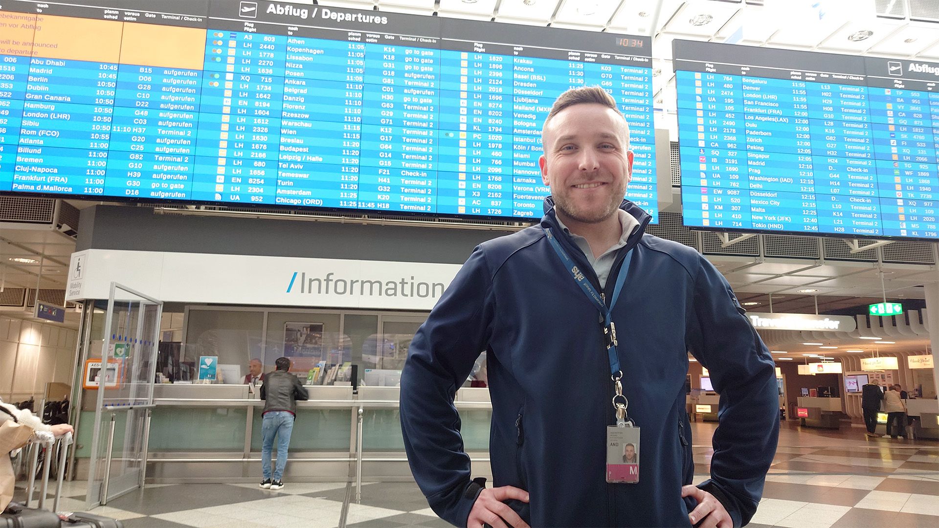 Thema u.a.: Koffer-Stress am Airport: Ein Ramp Agent im Einsatz