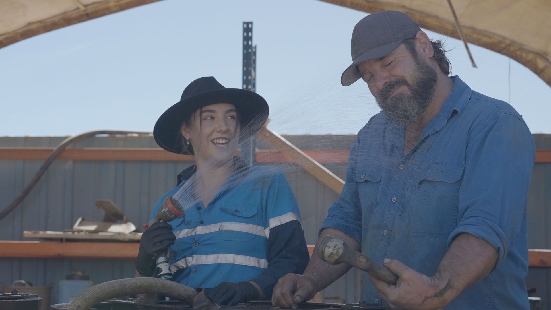 Die Goldsuche beginnt