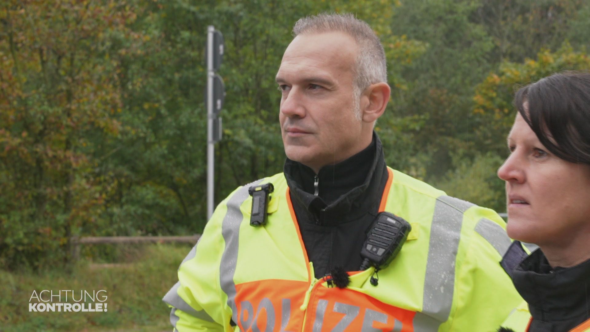 LKW Kontrolle vor der Lechtalbrücke - Verkehrspolizei Weilheim
