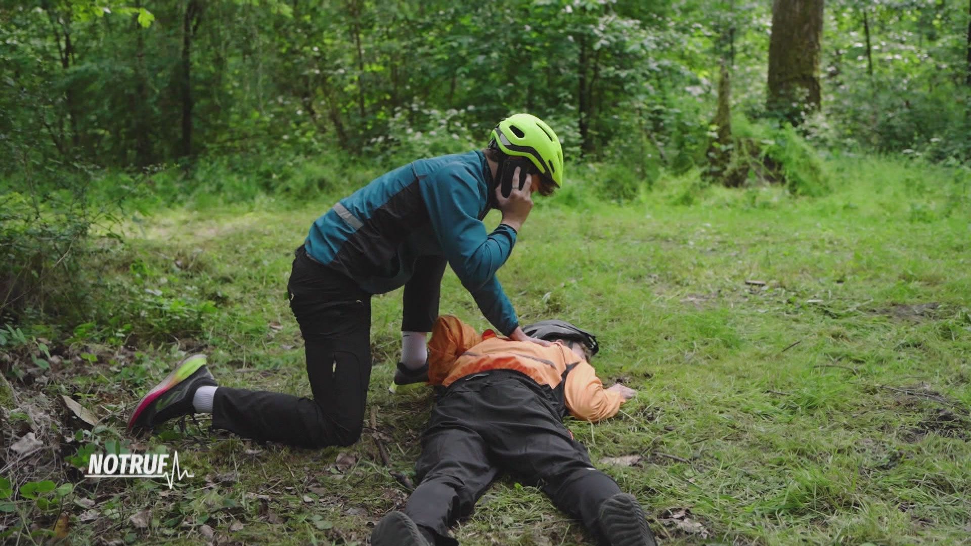 Fahrradsturz mit Milzruptur