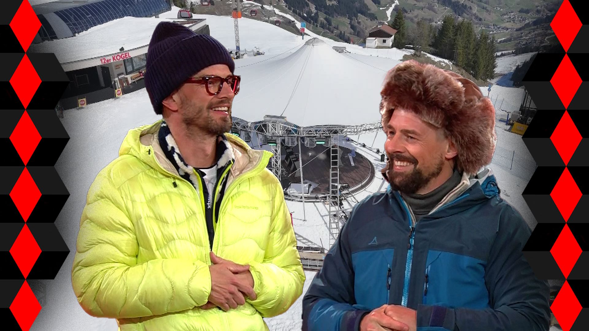 Ein sehr gutes Quiz im österreichischen Skigebiet